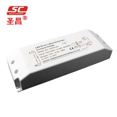 SC POWER 12V 3A 36W Constant Voltage Dali Dimming Floodlight LED Driver